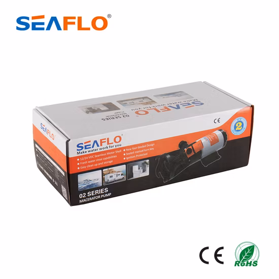 Pompa acqua maceratore ad alta efficienza Seaflo 12V DC per uso marino